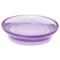 Round Soap Dish Made From Thermoplastic Resins in Purple Finish